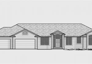 Ranch House Plans with Basement 3 Car Garage House Plans with Mother In Law Suite or Second Master Bedroom