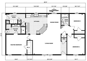 Ranch House Plans with Bedrooms together 3 Bedroom Ranch Floor Plans Gurus Floor