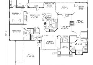 Ranch House Plans with Cost to Build 4 Bed 3 Bath Open Concept Ranch 2951 Sq Ft Family