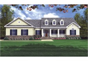 Ranch House Plans with Covered Porch Pegasus Country Ranch Home Plan 077d 0057 House Plans