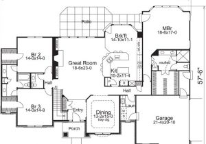 Ranch House Plans with Jack and Jill Bathroom 3 Bedroom 2 Bath Ranch House Plan Alp 09gb Allplans Com