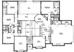 Ranch House Plans with Jack and Jill Bathroom Ranch Style Housing Also American Ranch California Ranch