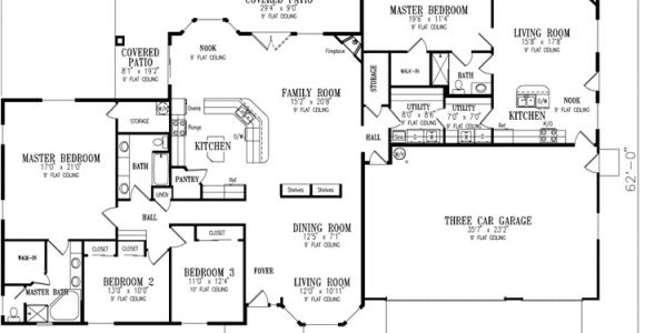 Ranch House Plans with Mother In Law Quarters Ranch Home Plans with Inlaw Quarters Cottage House Plans