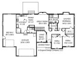 Ranch Style Home Plans with Basement Cape Cod House Ranch Style House Floor Plans with Basement
