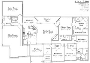 Ranch Style Homes Floor Plans Texas Ranch Style Home Floor Plans Archives New Home