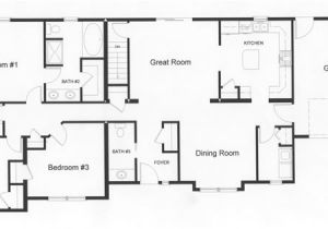Ranch Style Homes with Open Floor Plans 3 Bedroom Floor Plans Monmouth County Ocean County New