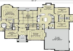 Ranch Style Homes with Open Floor Plans Open Ranch Style Home Floor Plan Luxury Ranch Style Home