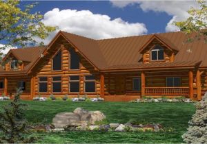 Ranch Style Log Home Plans One Story Log Home Plans One Story Ranch Style Log Home