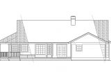 Rear View Home Plans top 28 House Plans with Rear View House Plans with