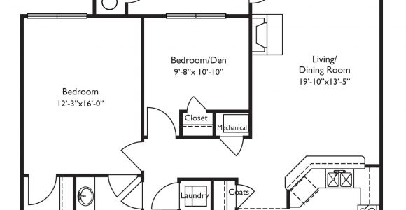 Retirement Home Plan Floor Plans for Retirement Homes Looks Wheelchair