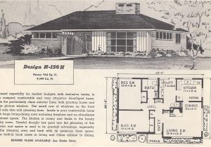 Retro Home Plans Vintage House Plans 156h Antique Alter Ego