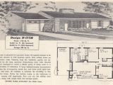 Retro Home Plans Vintage House Plans 173h