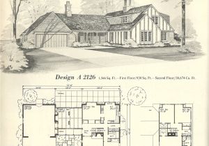 Retro Home Plans Vintage House Plans 2126