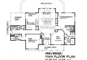 Reverse Floor Plan Home Small Craftsman Cabin House Plan Chp Sg 1688 Aa Sq Ft