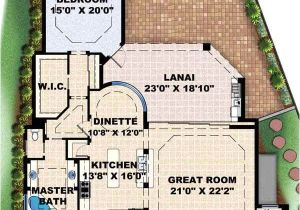 Reverse Pie Shaped Lot House Plans Florida House Plan 4 Bedrooms 3 Bath 3516 Sq Ft Plan