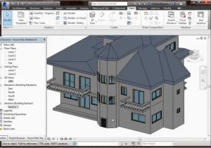 Revit House Plans Autodesk Revit 2015 House Plan Youtube