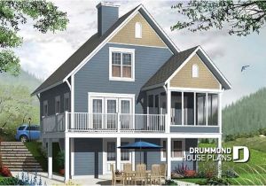 Rivendell Cottage House Plans House Plan W3929 V1 Detail From Drummondhouseplans Com