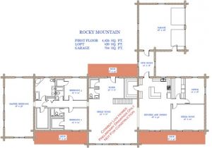 Rocky Mountain Log Homes Floor Plans Rocky Mountain Plan 4 846 Sq Ft Cowboy Log Homes