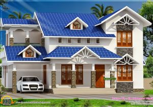 Roof Design Plans Home Design Nice Sloped Roof Kerala Home Design Kerala Home Design