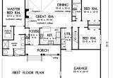 Rosewood Homes Floor Plans First Floor Plan Of the Rosewood House Plan Number 1092