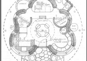 Round Home Design Plans Round House Plans 350 Sq Ft Palapa Elevation