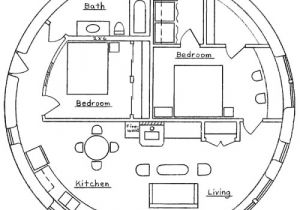 Round Home Plans Earthbag Roundhouse