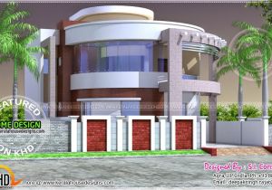 Round Home Plans Round Style Contemporary House Design Kerala Home Design