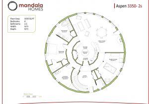 Round Homes Floor Plans Design aspen Series Floor Plans Mandala Homes Prefab Round