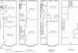 Row Home Floor Plan Rowhouse Floor Plans Find House Plans