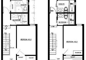 Row Home Floor Plans Rowhouse Floor Plans Unique House Plans
