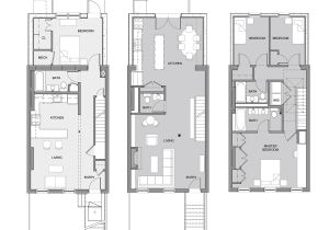 Row Home Floor Plans Traditional Row House Floor Plans