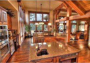 Rustic Home Designs with Open Floor Plan Rustic Kitchen House Plans Home Deco Plans