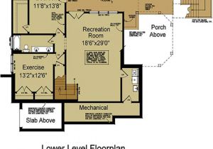 Rustic Home Floor Plans 4 Bedroom Rustic House Plan with Porches Stone Ridge Cottage