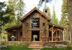 Rustic Home Plan Timber Barn Homes Rustic Barn House Plans Rustic House