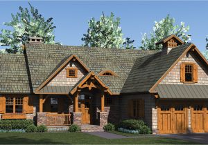 Rustic Home Plans Home Plan Rustic Craftsman is Open with Lots Of Storage