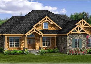 Rustic Home Plans with Walkout Basement Rustic House Plan with Walkout Basement 3883ja
