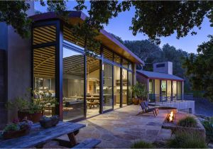 Rustic Modern Home Plans Rustic Modern Country House In Santa Barbara with Curved