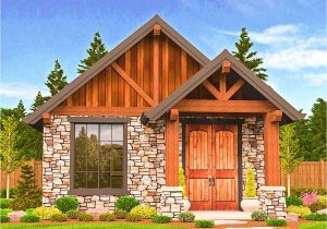 Rustic Vacation Home Plans Rustic Guest Cottage or Vacation Getaway 85106ms