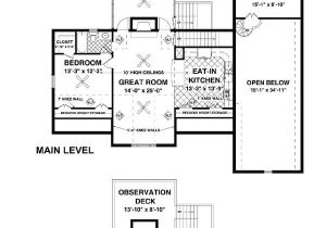 Rv Home Plans Rv Garage with Observation Deck