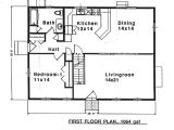 Saltbox Home Floor Plans House Plan 94007 at Familyhomeplans Com