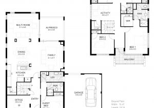 Sample Floor Plans 2 Story Home Modern 2 Bedroom House Plans