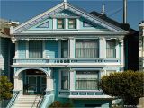 San Francisco Style House Plans Blue Victorian House San Francisco Houses Yellow Victorian