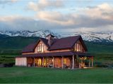 Sand Creek Post and Beam House Plans Barn Wood Home Ponderosa Country Barn Home Project