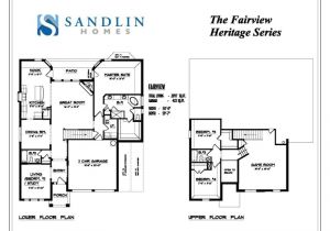 Sandlin Homes Floor Plans Sandlin Floorplans Fairview Sandlin Homes