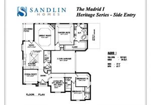Sandlin Homes Floor Plans Sandlin Floorplans Madrid I Se Sandlin Homes