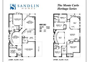 Sandlin Homes Floor Plans Sandlin Floorplans Monte Carlo Sandlin Homes