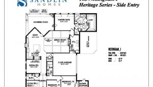 Sandlin Homes Floor Plans Sandlin Floorplans Nottingham I Sandlin Homes