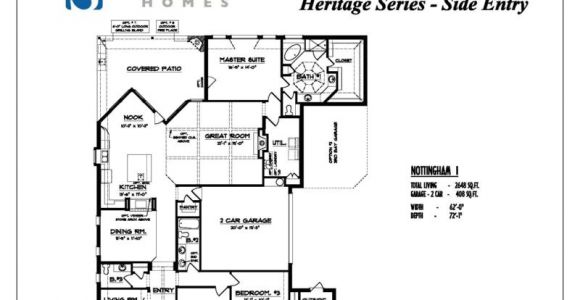 Sandlin Homes Floor Plans Sandlin Floorplans Nottingham I Sandlin Homes