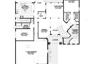 Santa Fe Home Plans Catalina Canyon Santa Fe Home Plan 106s 0085 House Plans