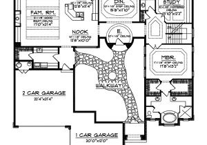 Santa Fe Home Plans Cervantes Santa Fe Style Home Plan 051d 0350 House Plans